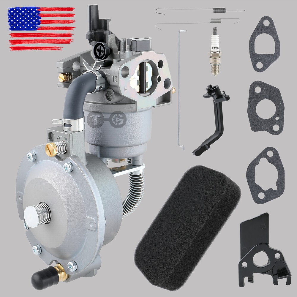 New Dual Fuel Carburetor Carb LPG Conversion kit for Generator Engine GX200 170F