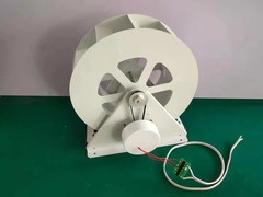 Turbine-type generator, water wheel, hydroelectric generator,low-speed disc-type