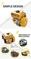 12v-24V 6KW Parking Air Conditioning Gasoline Generator diesel fuel Truck