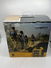 LIPOWER 300W Portable Power Station, Average 25 Phone Recharges, 1-4 Nights