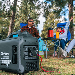 DieHard 2400W Inverter Generator 2000W Gas Portable CO Safe USB Quiet