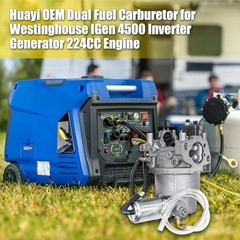 Huayi Carburetor for Westinghouse IGen4500 Inverter Portable Generator Dual