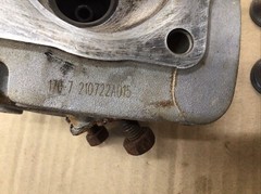 Westinghouse WGen3600V Portable Generator OEM Cylinder Head Complete Assy 180548