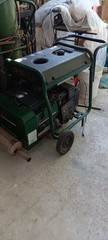 Up For Sale This Fully Functional Onan Commercial Electric Generator On A Car.