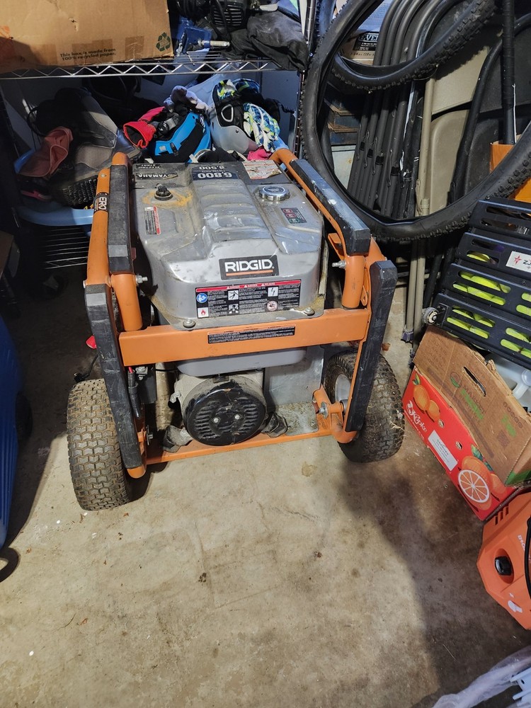 ridgid power generator Yamaha Engine