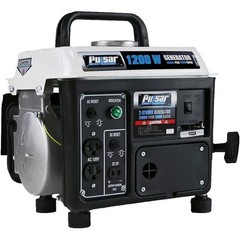 Portable Gas Generator 1200W Peak Lightweight Durable Camping Outdoor Use