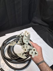 Briggs & Stratton P/N 197474 25 ft 20 Amp Generator Adapter Cord Set 4 Outlets