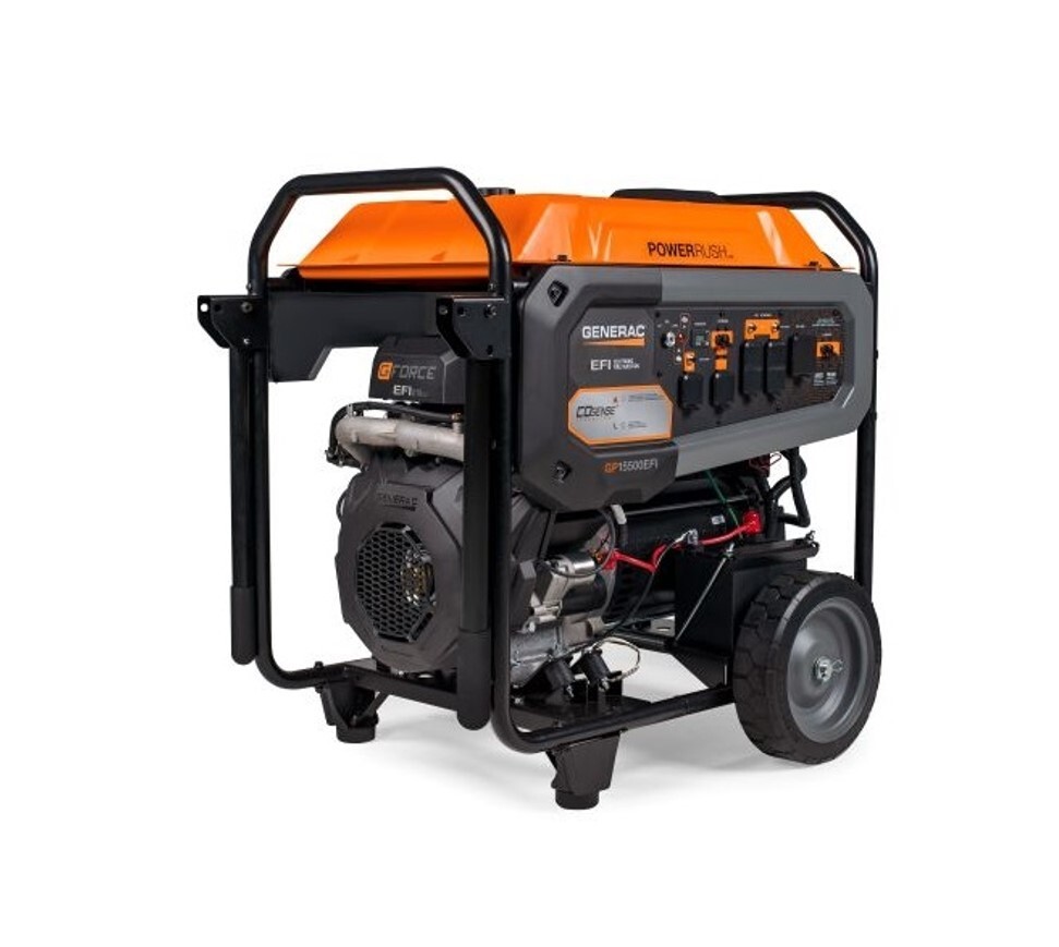 Generac 7705 GP15500E Portable Gas Powered Generator w/COsense, FREE SHIP