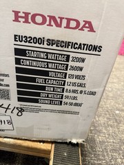 Honda ‎EU3200i Fuel Injected Inverter Generator