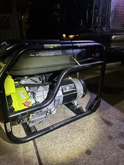 RYOBI 6,500-Watt Gasoline Powered Portable Generator with CO Shutdown Sensor