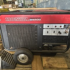 GENERATOR HONDA ES6500 NEW BATTERY/JUST SERVICED READY FOR USE