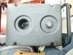 GENERAC GENERATOR, 5+KW TECUMSEH 10 HP MOTOR, HAND START, 5 GAL, GREAT COND.