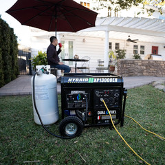 XP13000EH 13,000W Dual Fuel Portable Generator – Gas & Propane, Electric Start