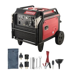 10000W Peak Quiet Inverter Generator, Remote Start, Gas Powered, RV Ready