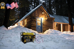 Champion 4375-W Portable RV Ready Gas Powered Generator Remote Start CO Sensor
