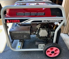 Ai SUA 10000EC Portable Generator 10,000 Starting Watts 8,500 Runnig Watts