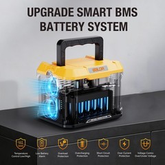 BALDR 330W Portable Power Station,346Wh Solar Generator Backup Battery