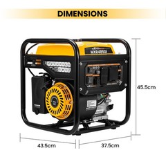 Inverter Generator 3500W Running Power 7.5L Tank 8.5H Runtime EPA Certified