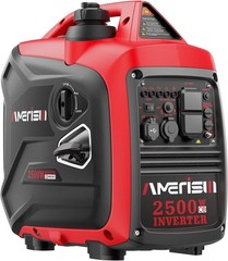 2500W Lightweight Portable Inverter Generator with CO Sensor for Home & RV