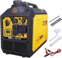 4000 Watt Inverter Generator Portable 149cc Gas Powered Generator Quiet Home