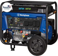 12500 Watt Dual Fuel Home Backup Portable Generator, Remote Electric Start, Tran