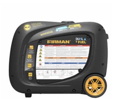 Firman Inverter Generator 3200W Running / 4000W Peak. Dual Fuel Fast Shipping!!