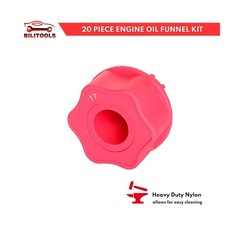 BILITOOLS 20-Piece Oil Funnel Kit for Engine Oil Change, 2.2 QT Aut… Fast Ship