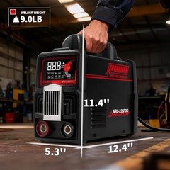 195Amp Stick Welder，ARC/Pulse Stick/Lift TIG/Pulse TIG 4-in-1 ARC-195PRO