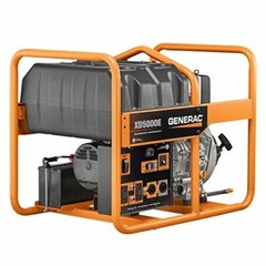 Generac 6864, 5000 Running Watts/5500 Starting Watts, Diesel Powered Portable Ge