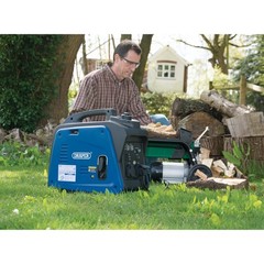 Draper 1700W Petrol Inverter Generator Voltage: 230V Tank 4.1L 80956