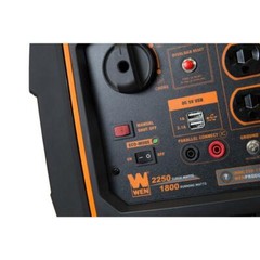 WEN 2250-W Super Quiet Portable Gas Powered Inverter Generator Home RV, Ultralig
