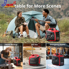 2500W Lightweight Portable Inverter Generator with CO Sensor for Home & RV