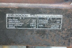 Honda Cycloconverter EB3000C