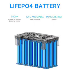 902Wh/1804Wh/2706Wh 1000W Portable Power Station with LiFePo4 Battery Parallel E