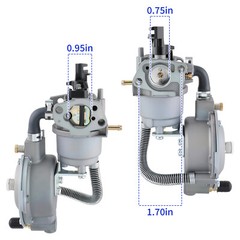 For Honda Dual Fuel 170F GX200 LPG Carburetor Conversion Kit Generator Propane
