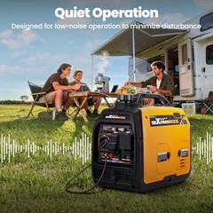 5KW Inverter Generator,Quiet and Lightweight for RV, Camping | 5000 Watt