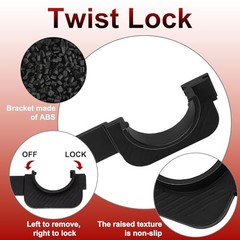 Gas Cap Holder, Automotive Replacement Fuel Tank Caps Hook Bracket with Off