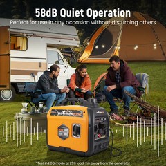 Portable 3800 watts Gasoline Inverter Generator Super Quiet 21kg For Outdoor