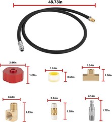 For Honda EU1000i, EU2000i, EU2200i HND1.2CD Dual System Extended Run Fuel Kit