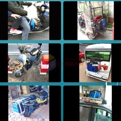 800W Portable Gasoline Power Inverter Generator Gasoline Electric Power Unit