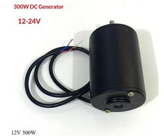 12V/24V Permanent Magnet DC Generator for Hand-Crank & Wind Power Use