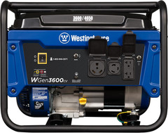 Westinghouse 4650 Peak Watt Portable Generator, RV Ready 30A Outlet, Gas Powered