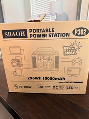 sbaoh portable power station p302