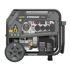 FIRMAN ELECTRIC GENERATOR TRI FUEL T07573 7500W RUNNING 9400W PEAK WATT PORTABLE
