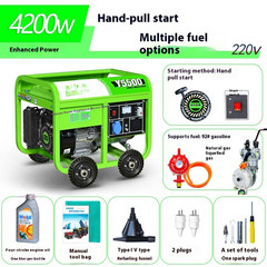 Gasoline Generator Household Single-phase 220V Three-phase 380V 5/6/8KW/10KW