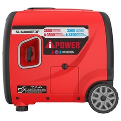 A-iPower 3800W Dual Fuel Electric Start Portable Inverter Generator w/ CO Sensor