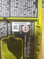 Ryobi RYI150CVNM ONE+ 18V 150 Watt Battery Inverter Tool Only