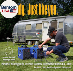 2550 Peak Watt Super Quiet & Lightweight Portable Inverter Generator, RV Ready 3