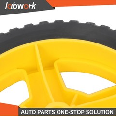 Labwork Generator Wheel Kit For 40065 W/ Folding Handle & Never Flat Tire 2 Pack