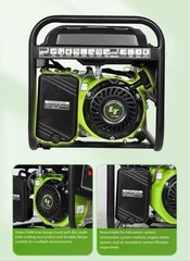 Petrol Generator Sets: Small Domestic Single-phase and Three-phase Generators